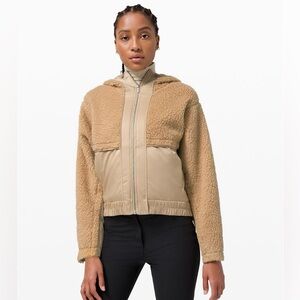 Lululemon Sherpa and Shine Jacket